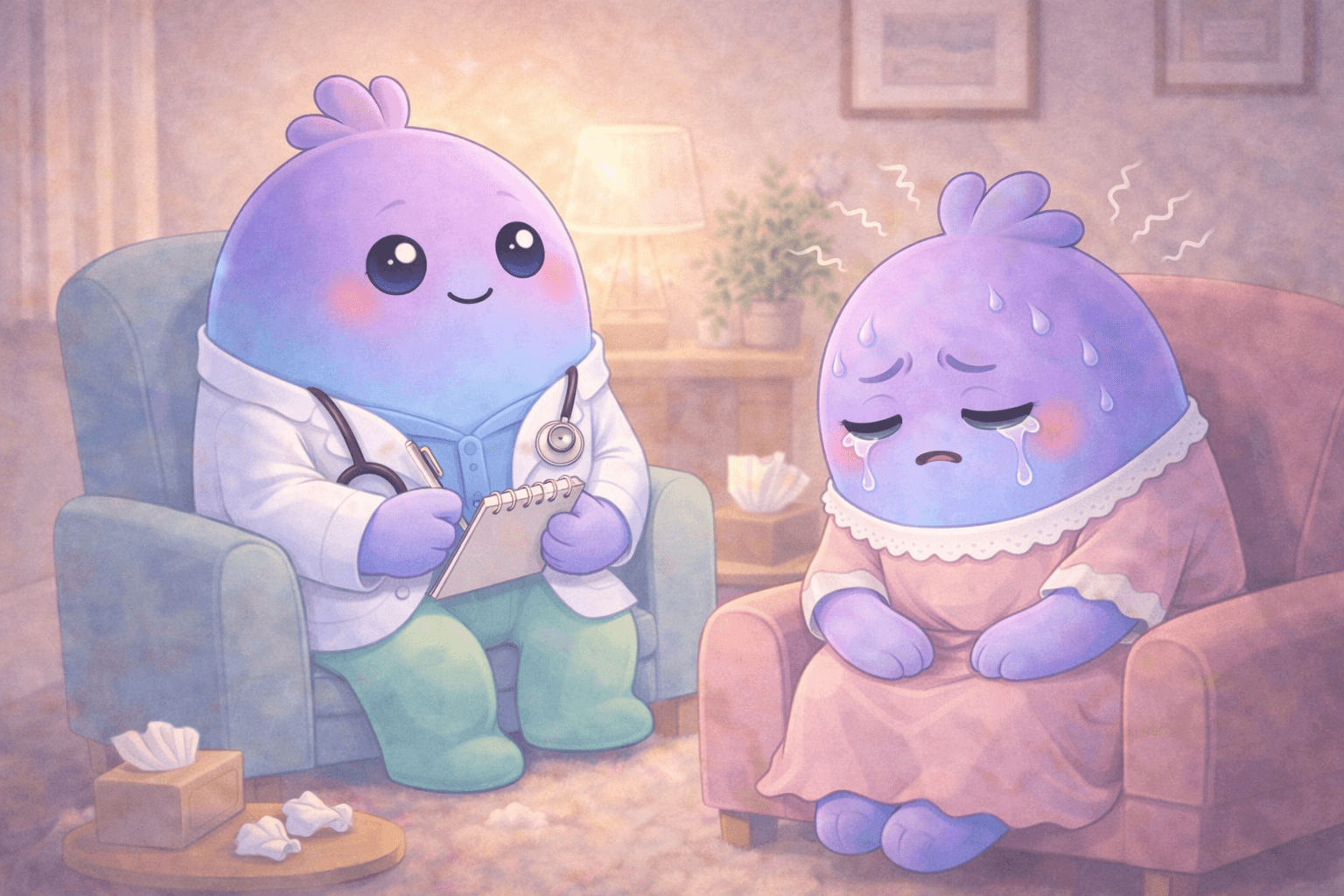With doctor 1